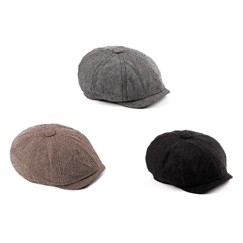 Octagonal Hats Mens